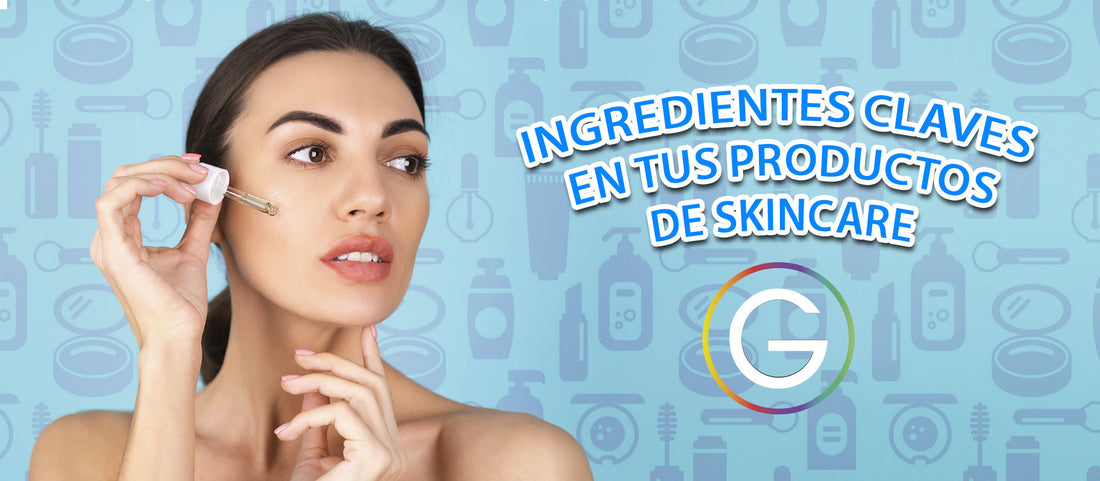 Ingredientes clave en los productos de skincare